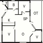 בית נופש 6 Person In Idestrup-by Traum Bøtø By